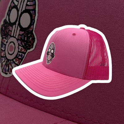 NEU TRUCKER HAT - Pink- PRINTED PATCH