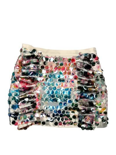 Sally Sequin Ruffle Skirt